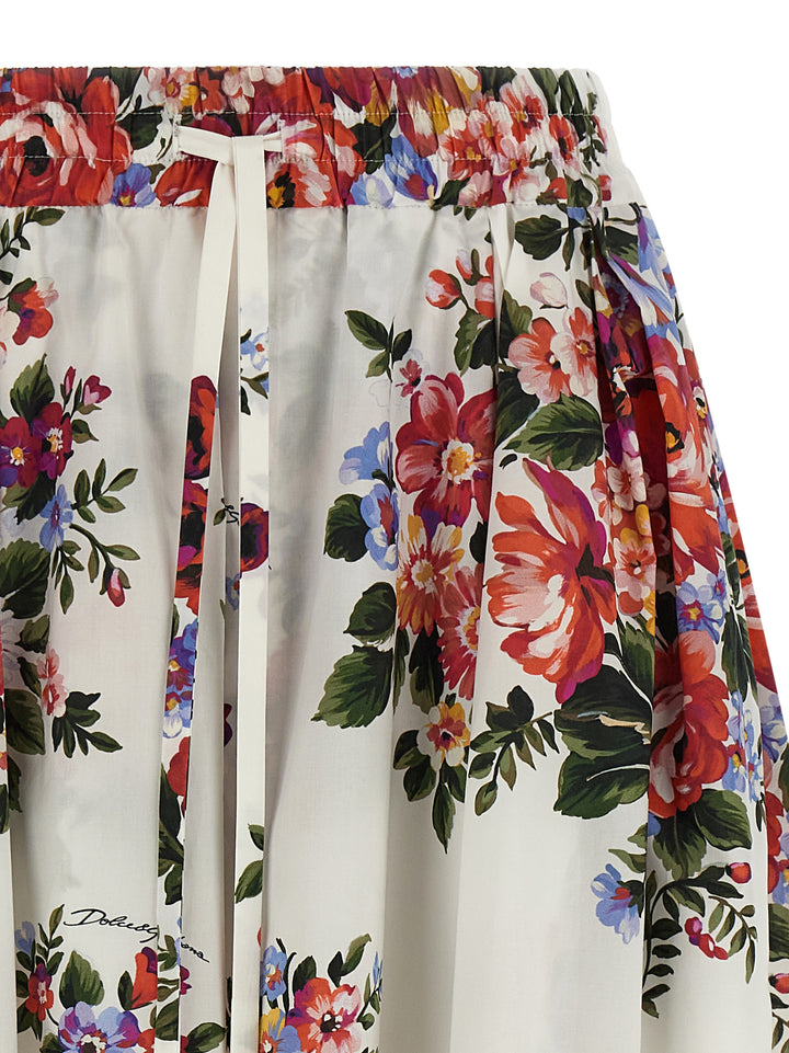 Dolce & Gabbana Mazzo Di Fiori Gonne - Bianco | 7e02c07af38d3be850c5b670f6a9cd6a9404bccc
