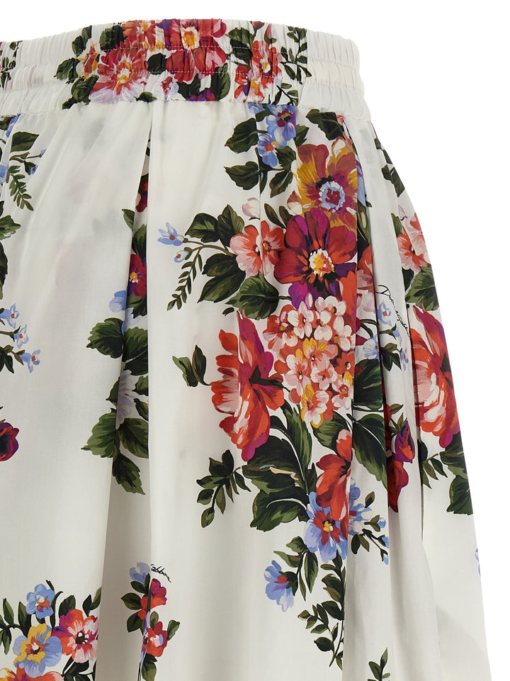 Dolce & Gabbana Mazzo Di Fiori Gonne - Bianco | 7edc22bec1ca3cf02362be3af730afc8c11dbdac