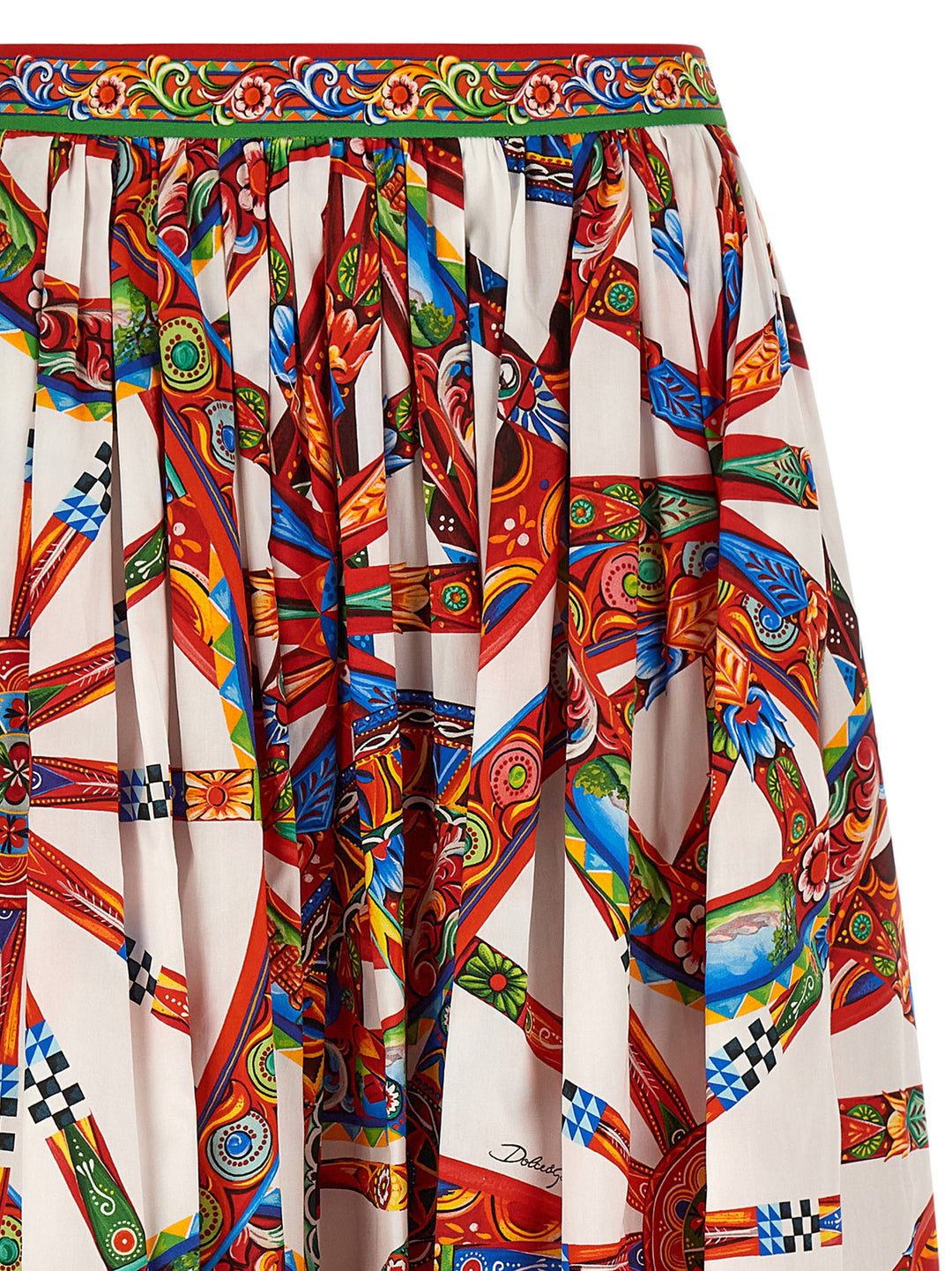 Dolce & Gabbana Carretto Gonne - Multicolor | 6f38687bb6369eb694860bf2619377ab77314528