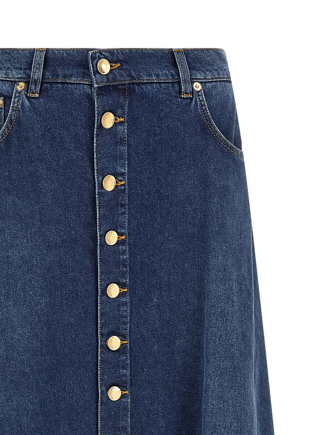 Dolce & Gabbana Denim Skirt Gonne - Blu | d5724d31fc7b383e78e46567af15ef5fa745385c