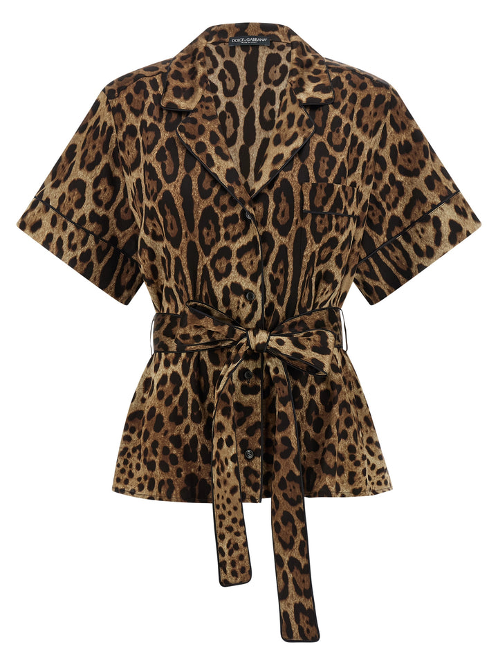 Dolce & Gabbana Leopard Shirt Camicie - Marrone | b0665ef1bc81070b4c21f184b6fb170613d2780f