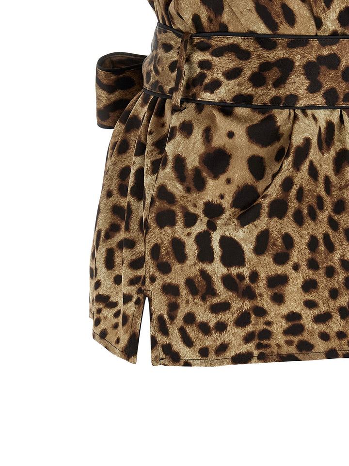 Dolce & Gabbana Leopard Shirt Camicie - Marrone | 437c2055e4a4dcfe68ec6aa50ce735168368abe1