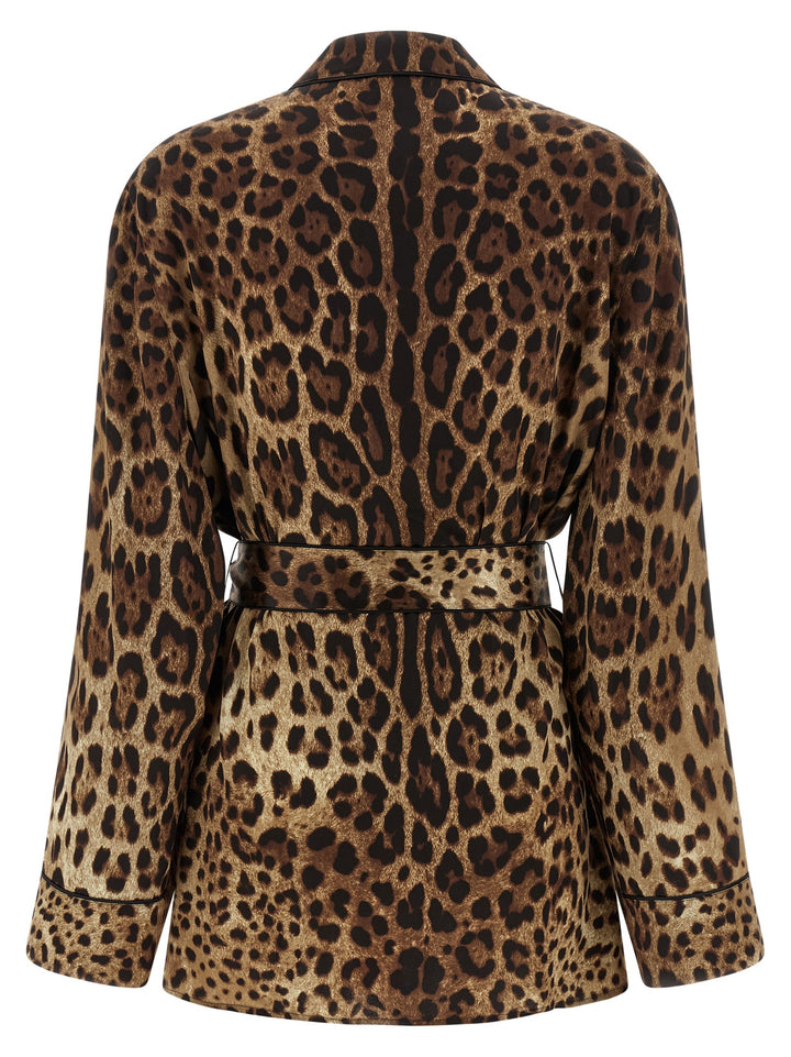 Dolce & Gabbana Leopardo Camicie - Marrone | cc7d9089df7cdbf4320c915a45e81a578472691e
