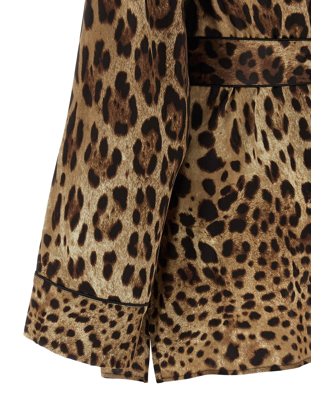 Dolce & Gabbana Leopardo Camicie - Marrone | 147c4245e19b7bd1fcc4cacd5204441c5fc3e905