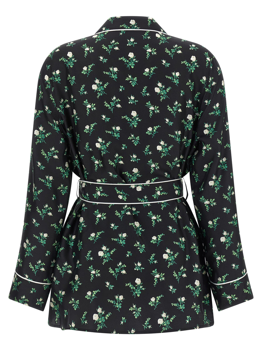 Dolce & Gabbana Roselline And Lily Of The Lilies Of The Flowers Printed Shirt Camicie - Nero | 17590011732f45a28383cca76773f6da2733d7f6