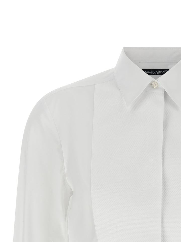 Dolce & Gabbana Tuxedo Shirt Camicie - Bianco | 895b548bf02d7cded6de8cfdb4e80732c268aa29
