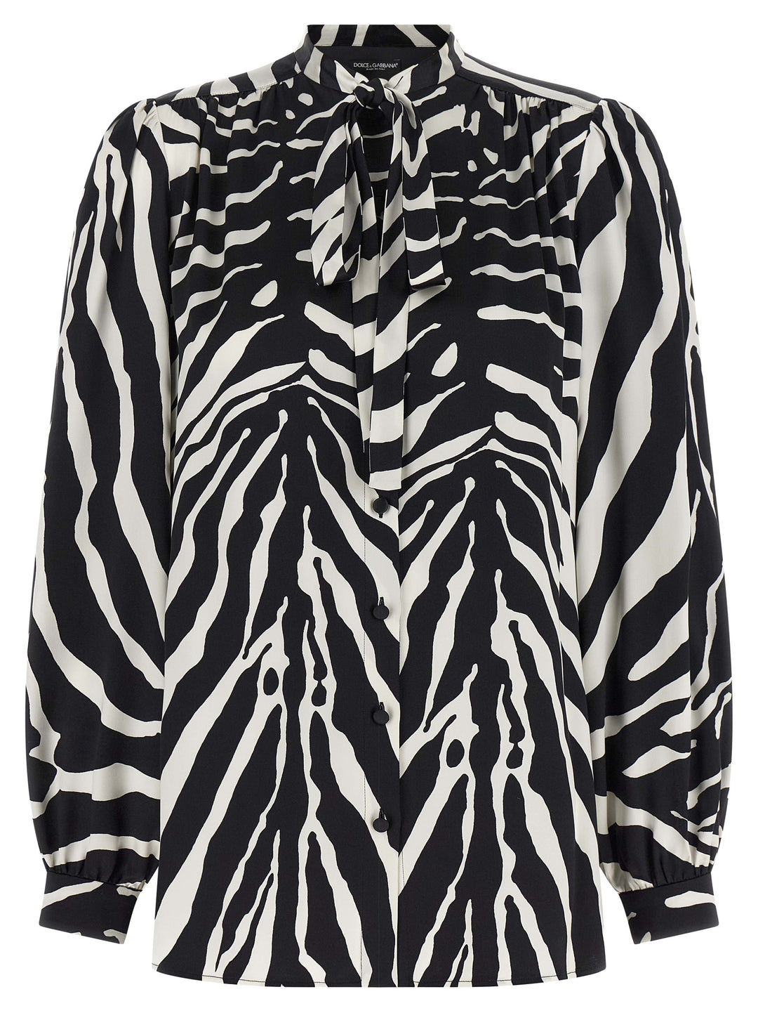 Dolce & Gabbana Zebra Camicie - Bianco/Nero | e15b9cf6737bfd1b4ae169f79a315cfd7816dbe8