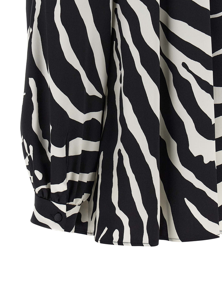 Dolce & Gabbana Zebra Camicie - Bianco/Nero | f00b81c185b99f51d411392ef22d3a25e86285e2