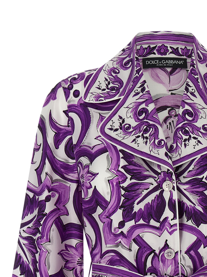 Dolce & Gabbana Pajama Shirt Maglioni - Multicolor | 1ba9339de8dcc80809f6da5c7d723bdf56e500fe