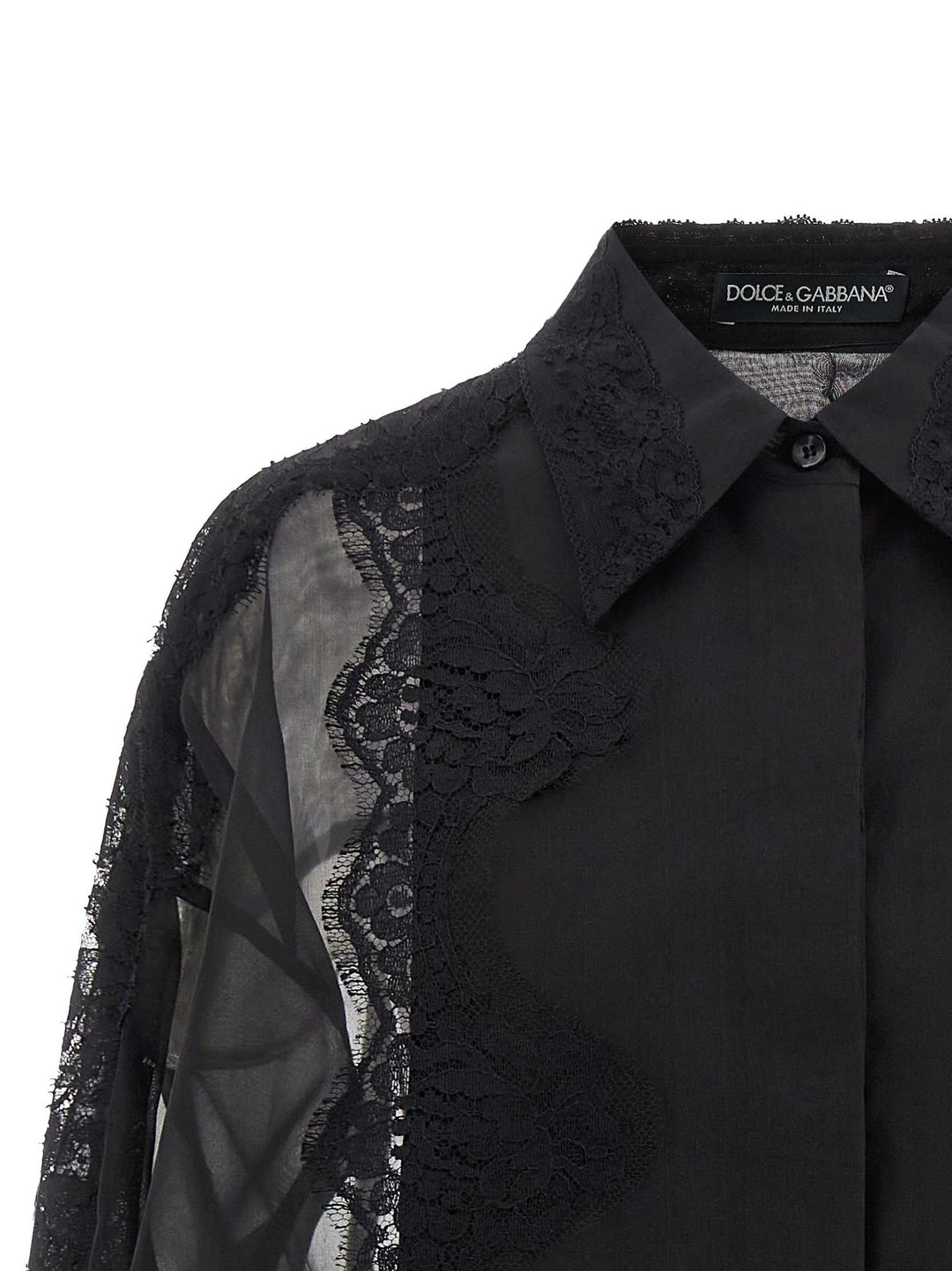 Dolce & Gabbana Viscose Shirt Camicie - Nero | 2ae8e3216fb223525f35d4e9c3ee457ff9a31cde
