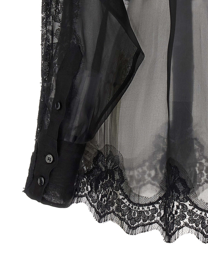 Dolce & Gabbana Viscose Shirt Camicie - Nero | 27fbf2252f1efae286aefacb6ed4a831e7cd8707