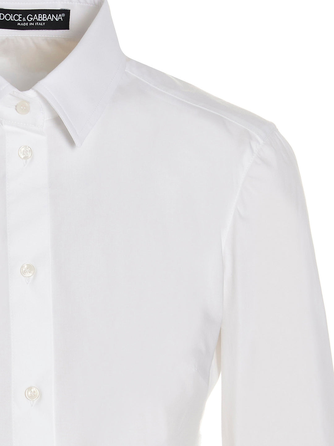 Dolce & Gabbana Lace Shirt Camicie - Bianco | 9a60b1f07228342e8ff199a1e65dd8a7fcb5a63b
