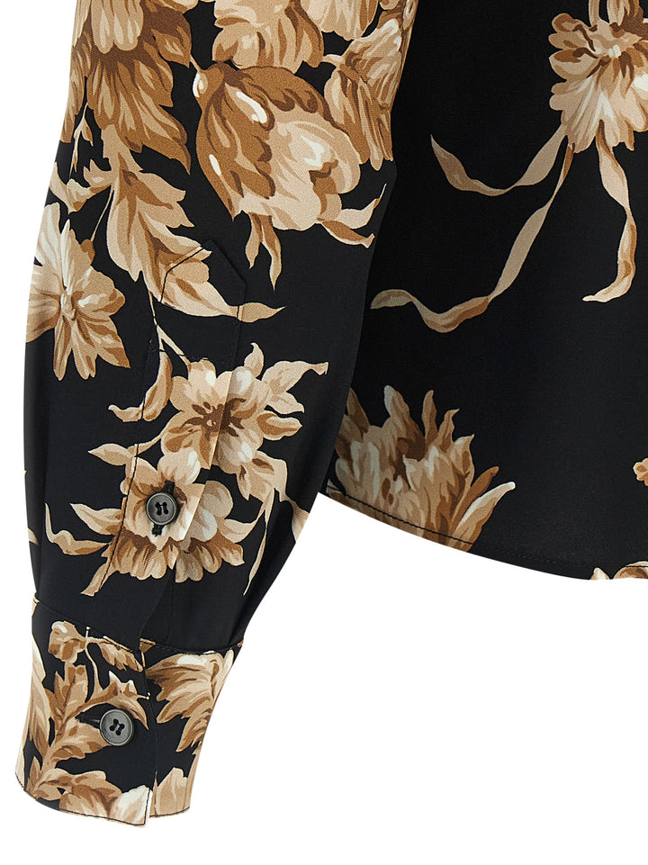 Dolce & Gabbana Charmeuse Shirt Camicie - Multicolor | f9099a3f7ed28b1b244302d7504b66b4bef6244f