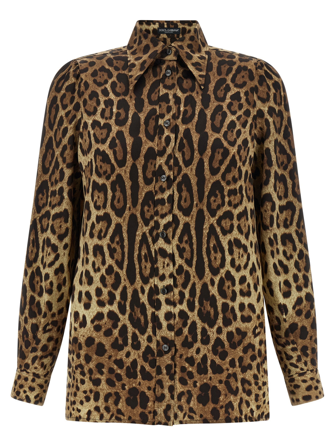 Dolce & Gabbana Leopardo Camicie - Marrone | 9267ac580702c30ed408128ae0cd3da193e5d9ea