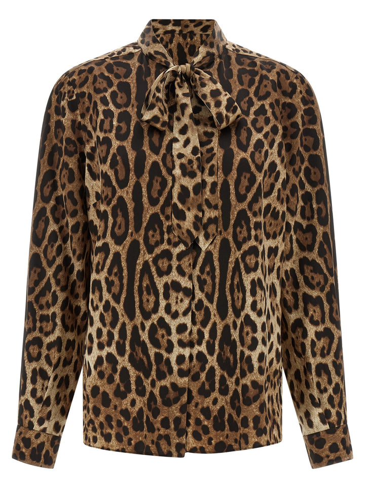 Dolce & Gabbana Leopardo Camicie - Marrone | 6d4a1ebdadc6832b7574dbc361e53cc25c4ed871
