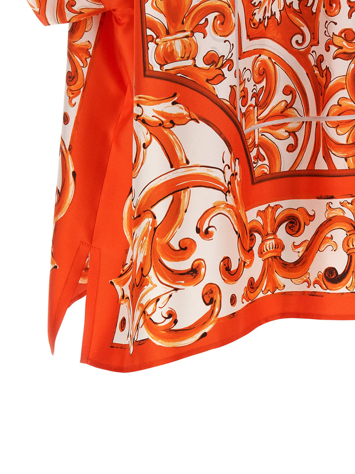 Dolce & Gabbana Maiolica Camicie - Arancione | 775ea5479989551284505351b65987575afb0779