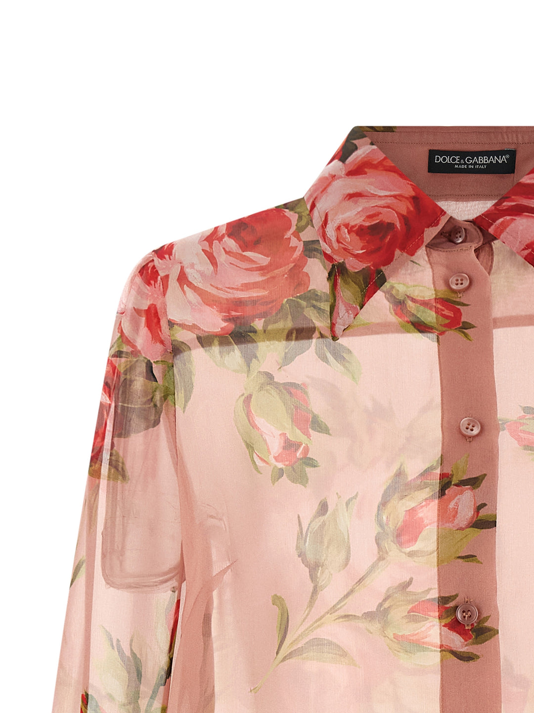 Dolce & Gabbana Bouquet Rose Camicie - Rosa | b205a3493bd50d97199af6456f7fef6ee06258be