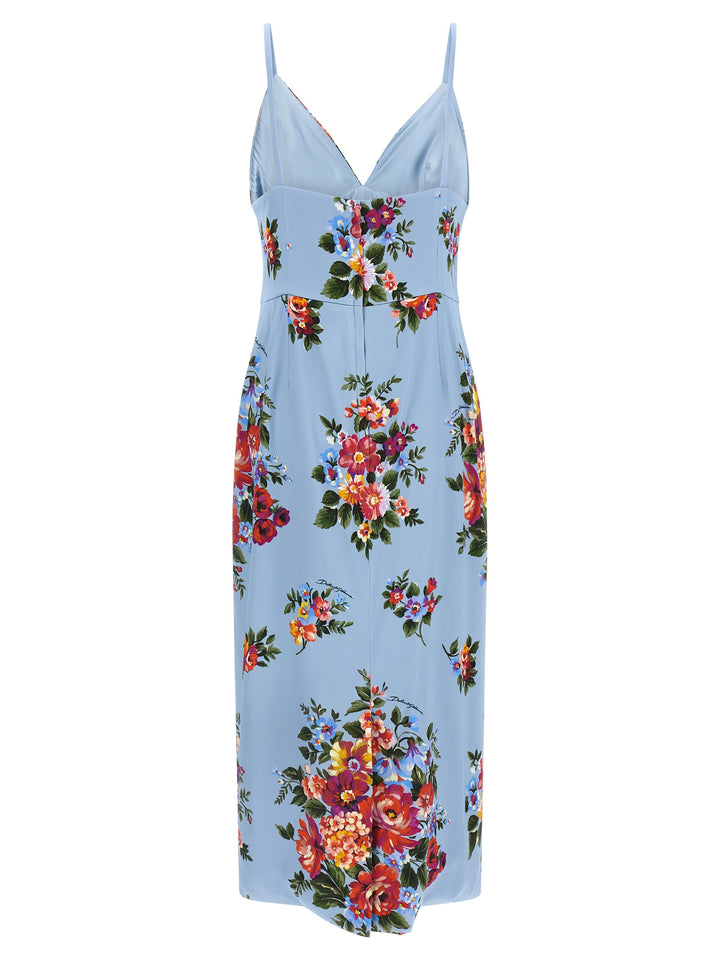 Dolce & Gabbana Mazzo Di Fiori Abiti - Celeste | d4ccf42411396d13ae44c2be74b51bca5953faf9