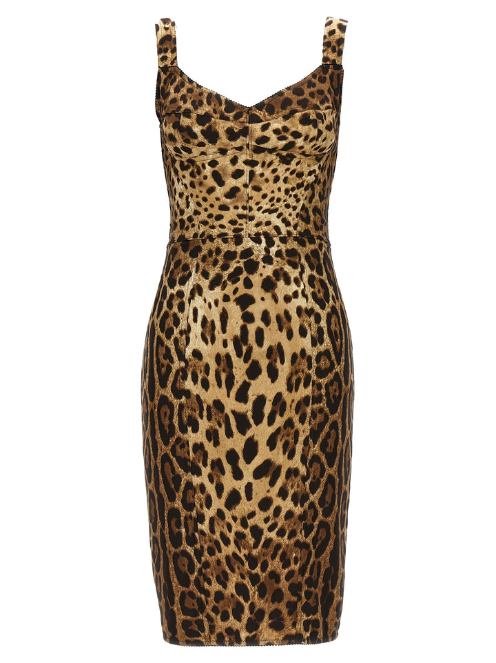 Dolce & Gabbana Leopardo Abiti - Multicolor | 8d57c3f48eb43ea7fa8068a033ee48a218453845