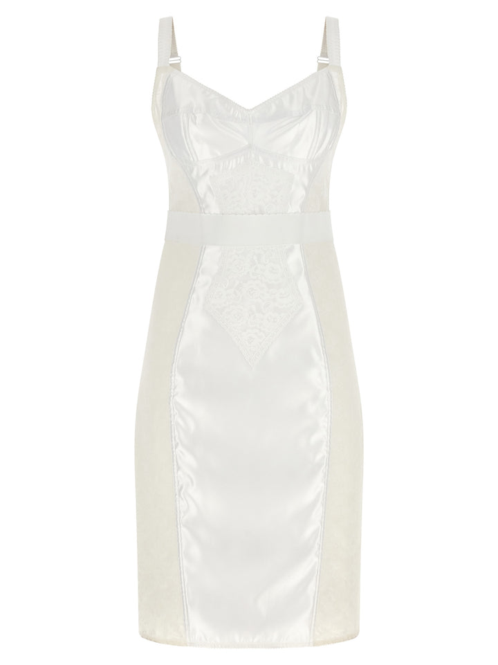 Dolce & Gabbana Corsetry Dress Abiti - Bianco | 4791032c7057aa73615e3a08e83e4b81197f8d25
