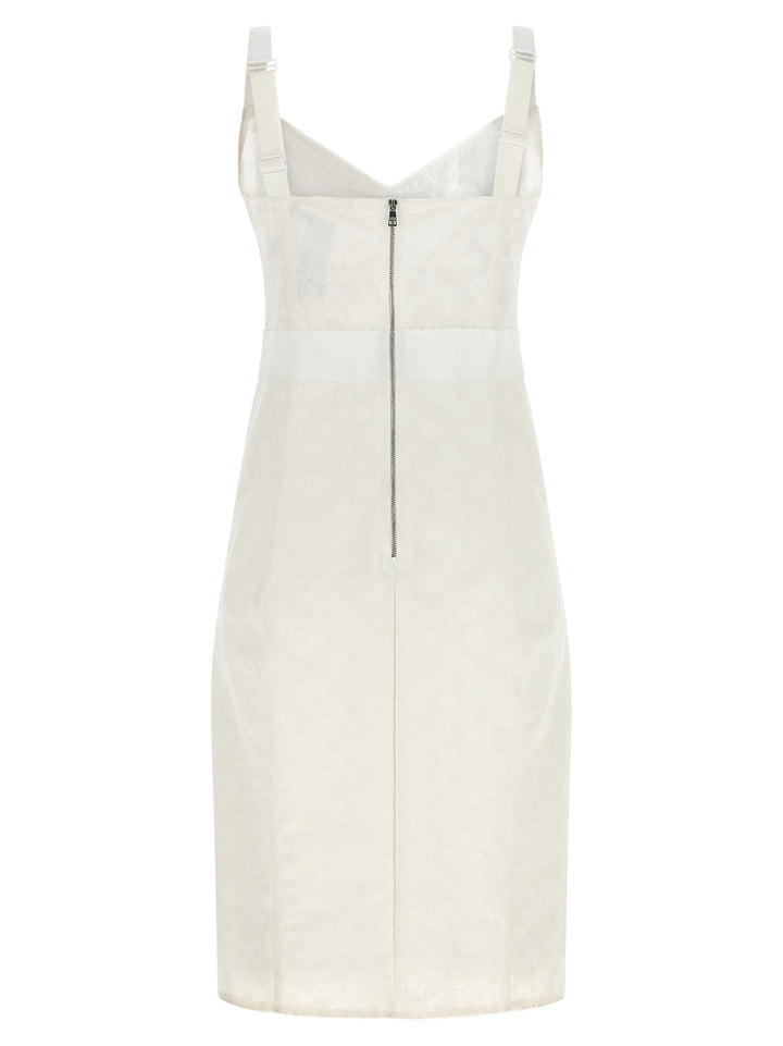 Dolce & Gabbana Corsetry Dress Abiti - Bianco | 2e0761cb244ef41efa4d3c8e1b565a982316ed3a