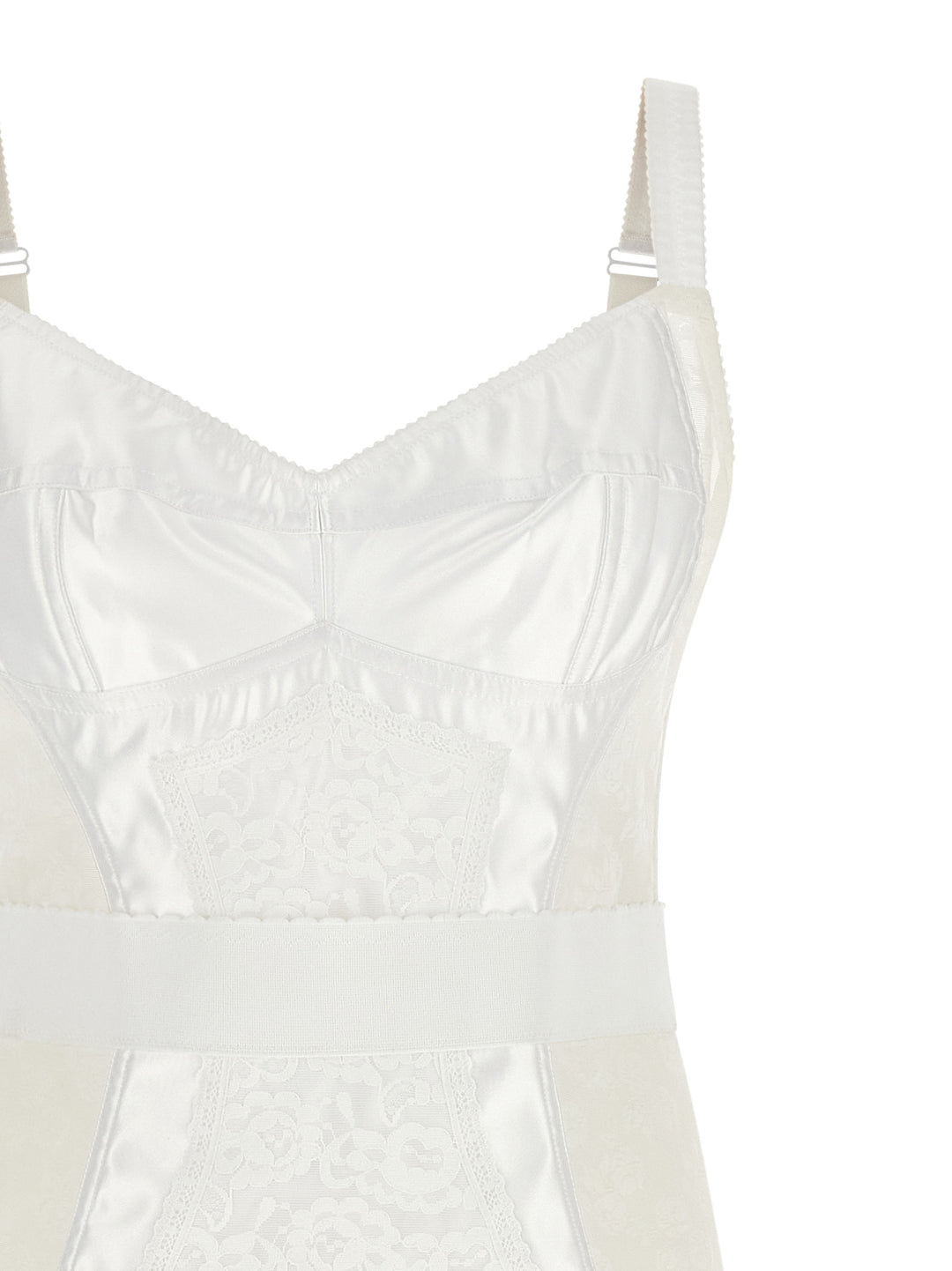 Dolce & Gabbana Corsetry Dress Abiti - Bianco | 540988d3f3117a42f8156138e932166cd99cb05d