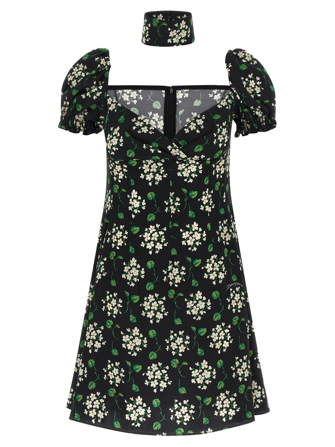Dolce & Gabbana Flower Print Dress Abiti - Nero | 0a45d8b2bfb619f3b91465a35027668e713a0002