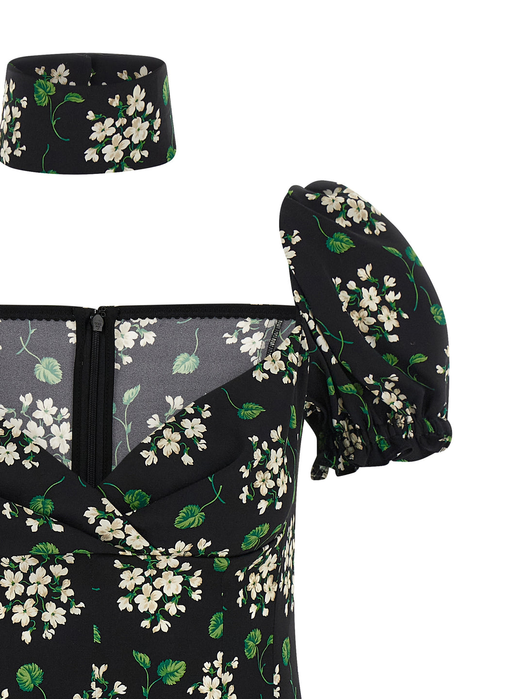 Dolce & Gabbana Flower Print Dress Abiti - Nero | 9ce4a9cef16cb326547aa3c4a27d6ca68e12efe4