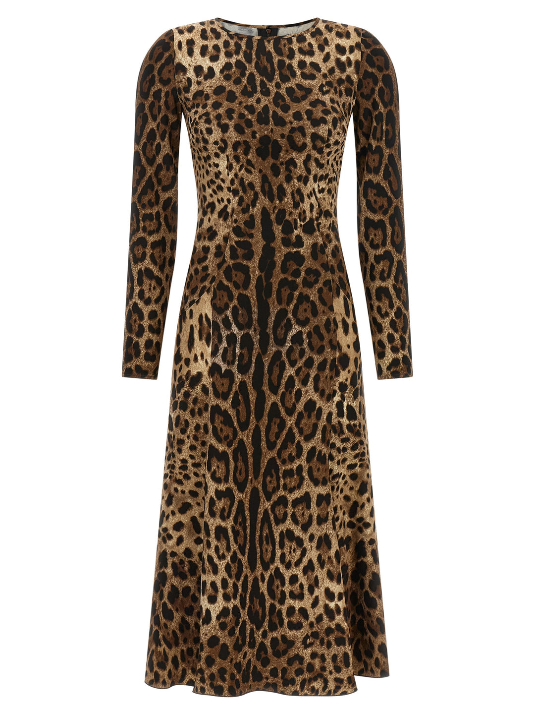 Dolce & Gabbana Animal Print Dress Abiti - Marrone | 89afe8dadc34f6353cd60d106dd5bc3bad9d05bb