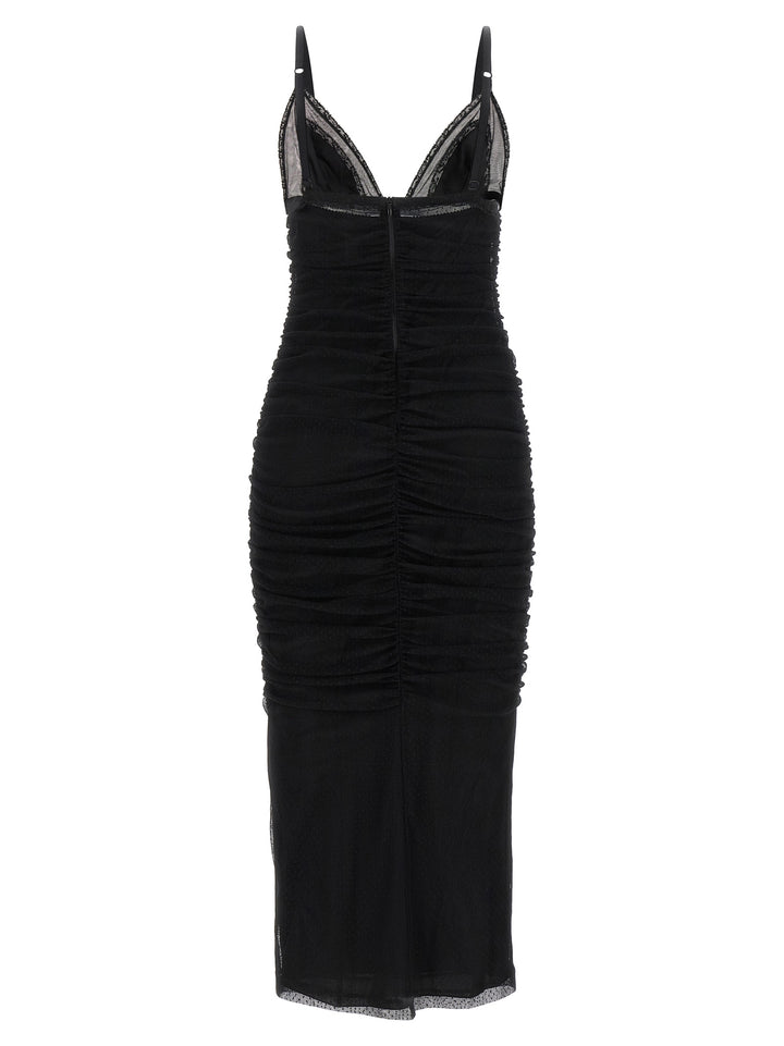 Dolce & Gabbana Longuette Slip Dress Abiti - Nero | 4f8f5ff74bb298cbf669207ac68526efa5042249