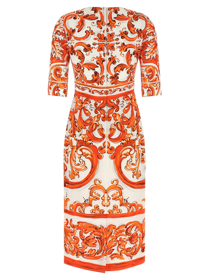 Dolce & Gabbana Maiolica Abiti - Arancione | 781ee52636806111966b04f3e15f379af948d697