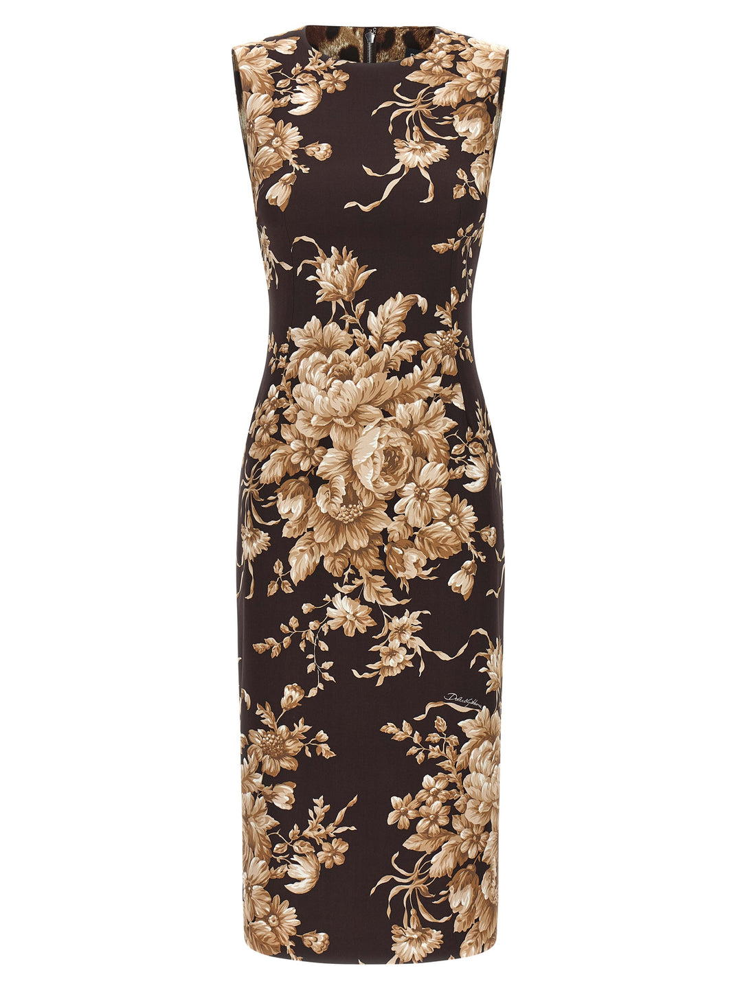 Dolce & Gabbana Rose Print Dress Abiti - Multicolor | d824f43fbd836381fd31ed6fbbde7743bdfd9c74