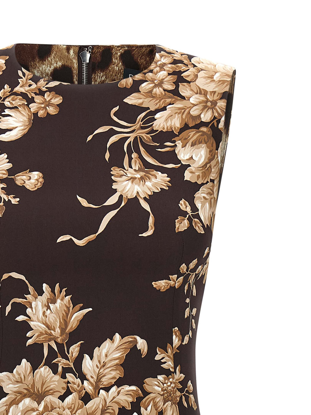 Dolce & Gabbana Rose Print Dress Abiti - Multicolor | 90db23fcecb0cf23bc999928a042ab2f089cf7c6