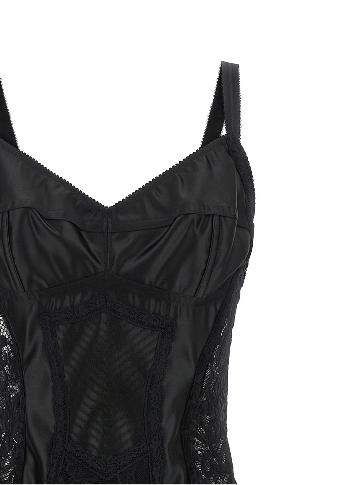 Dolce & Gabbana Corsetry Dress Abiti - Nero | 0053953e336e531a86d3915ed5dcc34b35f2cd83