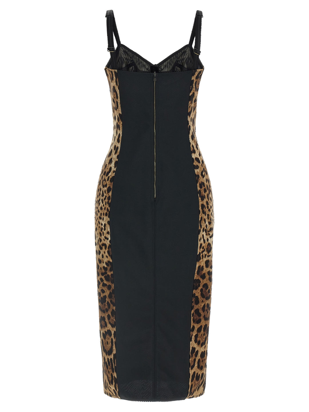 Dolce & Gabbana Animal-Print Corset Dress Abiti - Marrone | 683c5a276ca2aa0cfdc6ccd787605b54bf75b492
