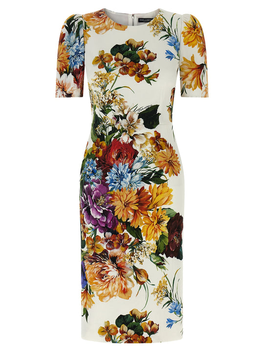 Flower Dress Abiti Multicolor