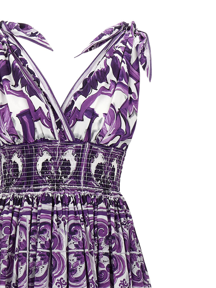Dolce & Gabbana Maiolica Abiti - Viola | d387c90fe4a160757df88a60e8e07aead85c9248