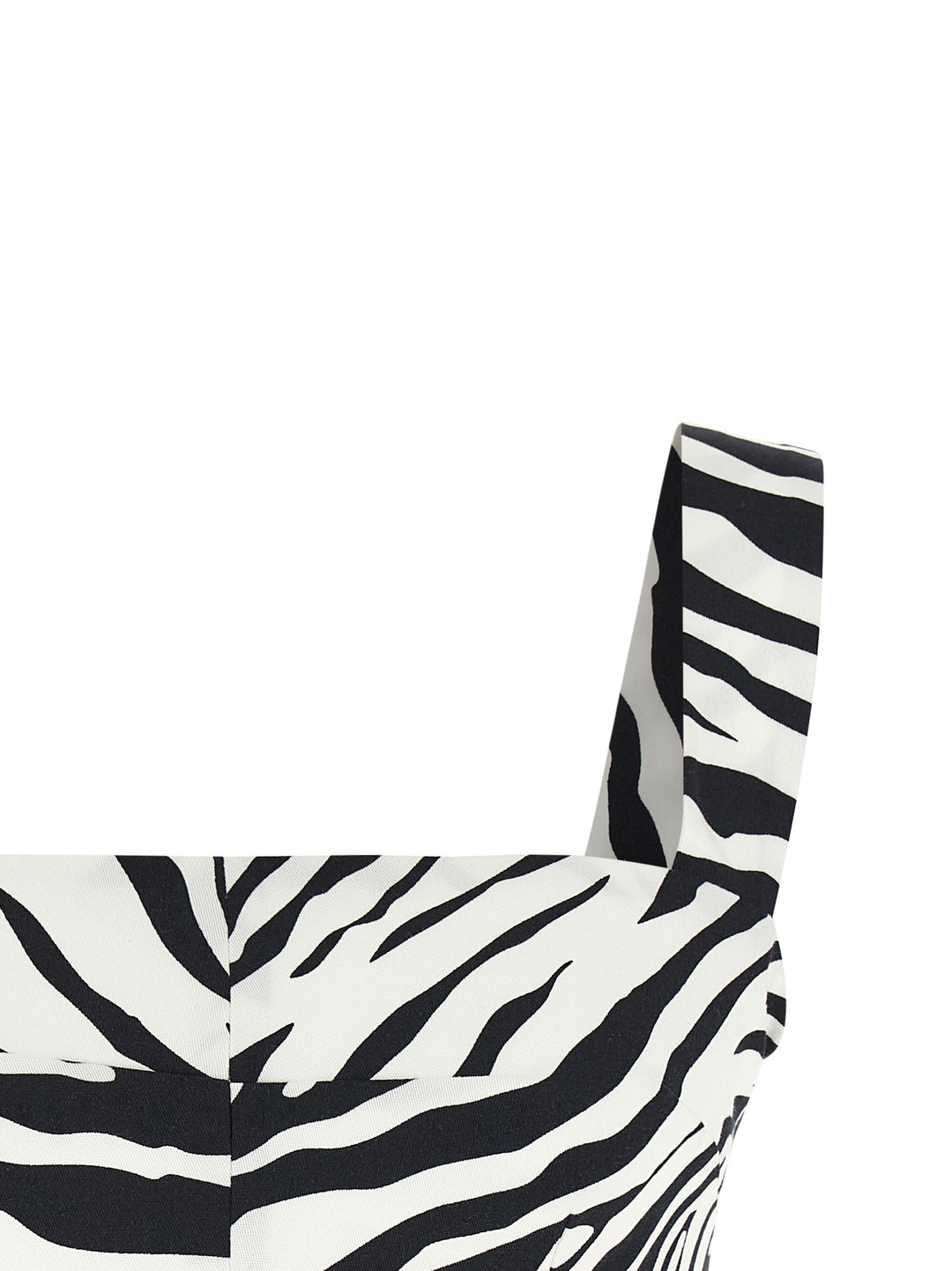 Dolce & Gabbana Zebra Top - Bianco/Nero | dee9a8659724f84388f80673a9581f7672379877
