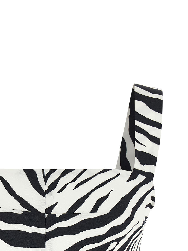 Dolce & Gabbana Zebra Top - Bianco/Nero | dee9a8659724f84388f80673a9581f7672379877
