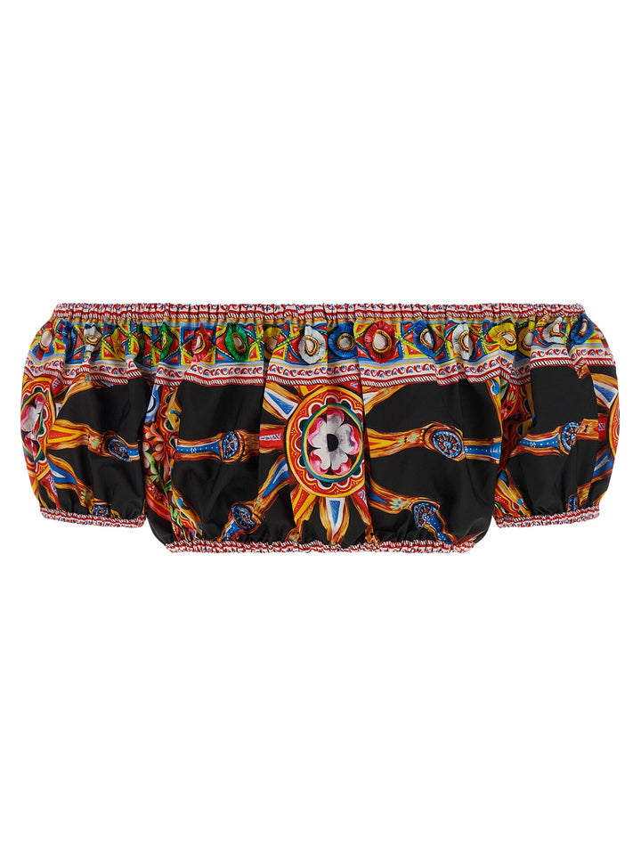 Dolce & Gabbana Carretto Top - Multicolor | e448b2e3aba450f12b65c059e089d7726214bb98