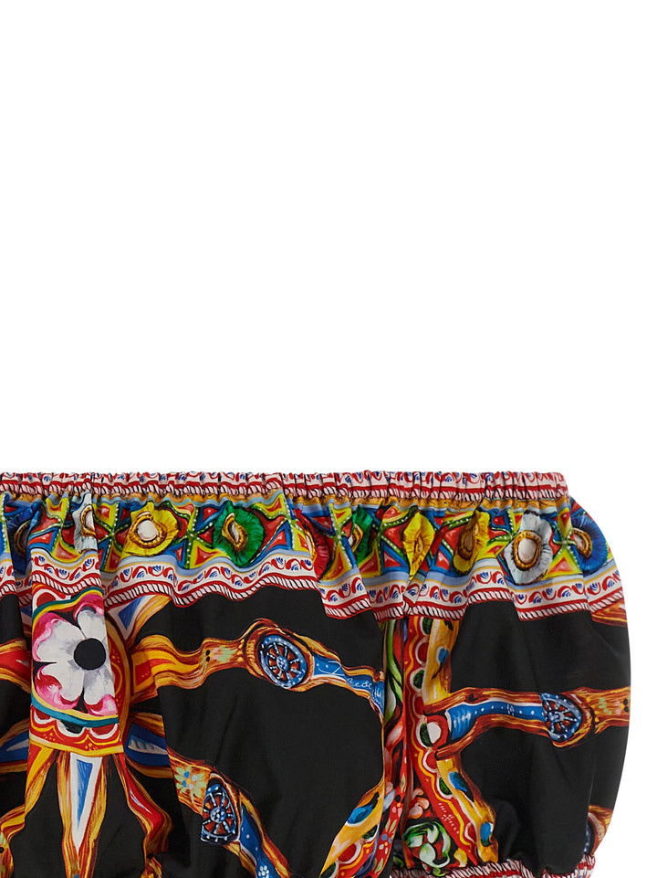 Dolce & Gabbana Carretto Top - Multicolor | e821f3f523b5fa4d57b5012195e79f7dcbdbfea9