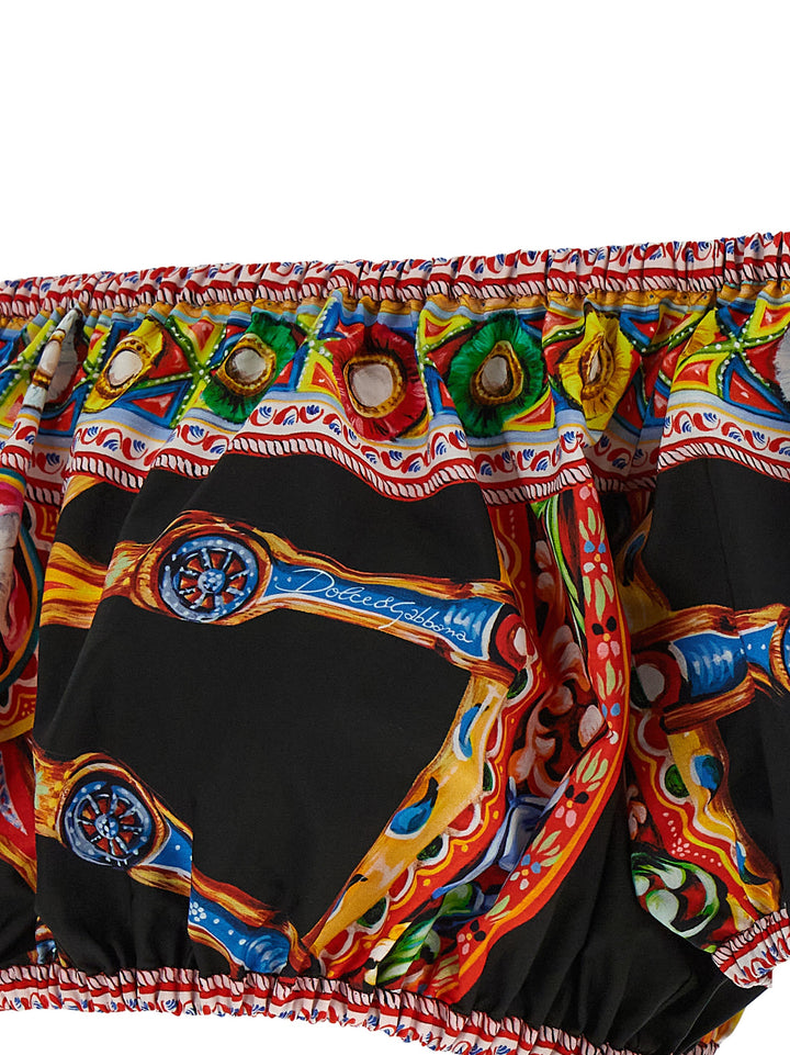 Dolce & Gabbana Carretto Top - Multicolor | 67bd7123fb36f40de83c5932db47b56fa848b496