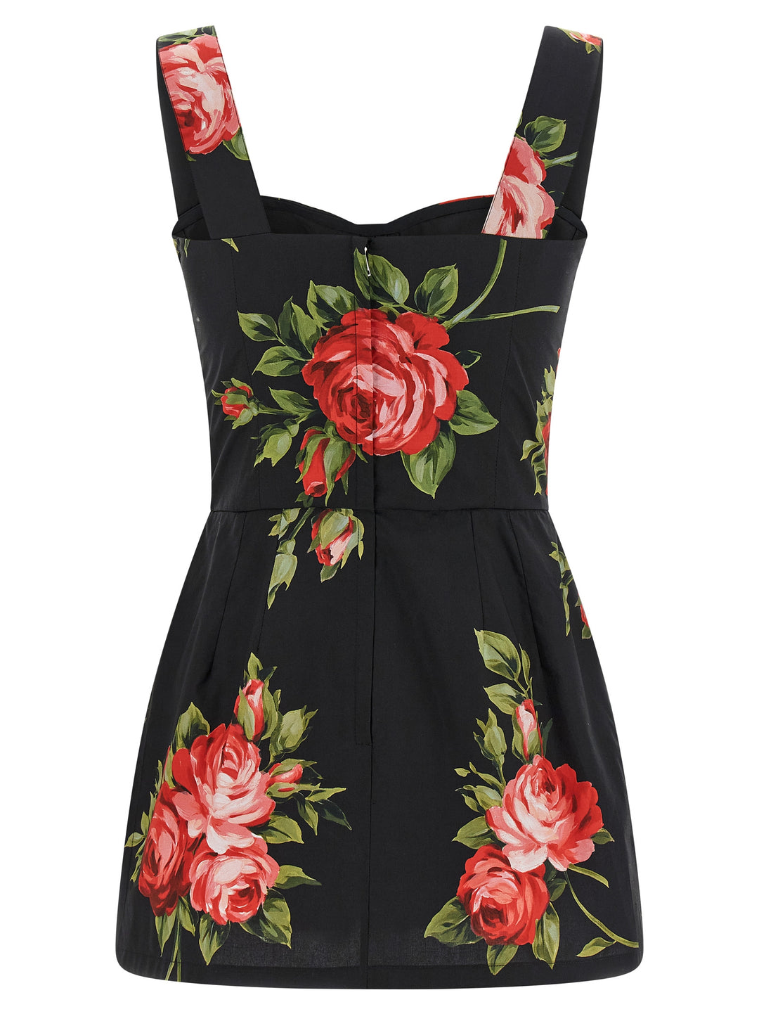 Dolce & Gabbana Bouquet Rose Top - Nero | be5053febd1b6ba57f6b6aab1475e52c5f6e2f2a