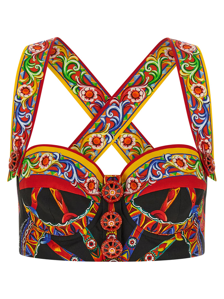 Dolce & Gabbana Carretto Top - Multicolor | bcd2f9a6ebadc3cefa7fb0d735b0cf6571a127c2
