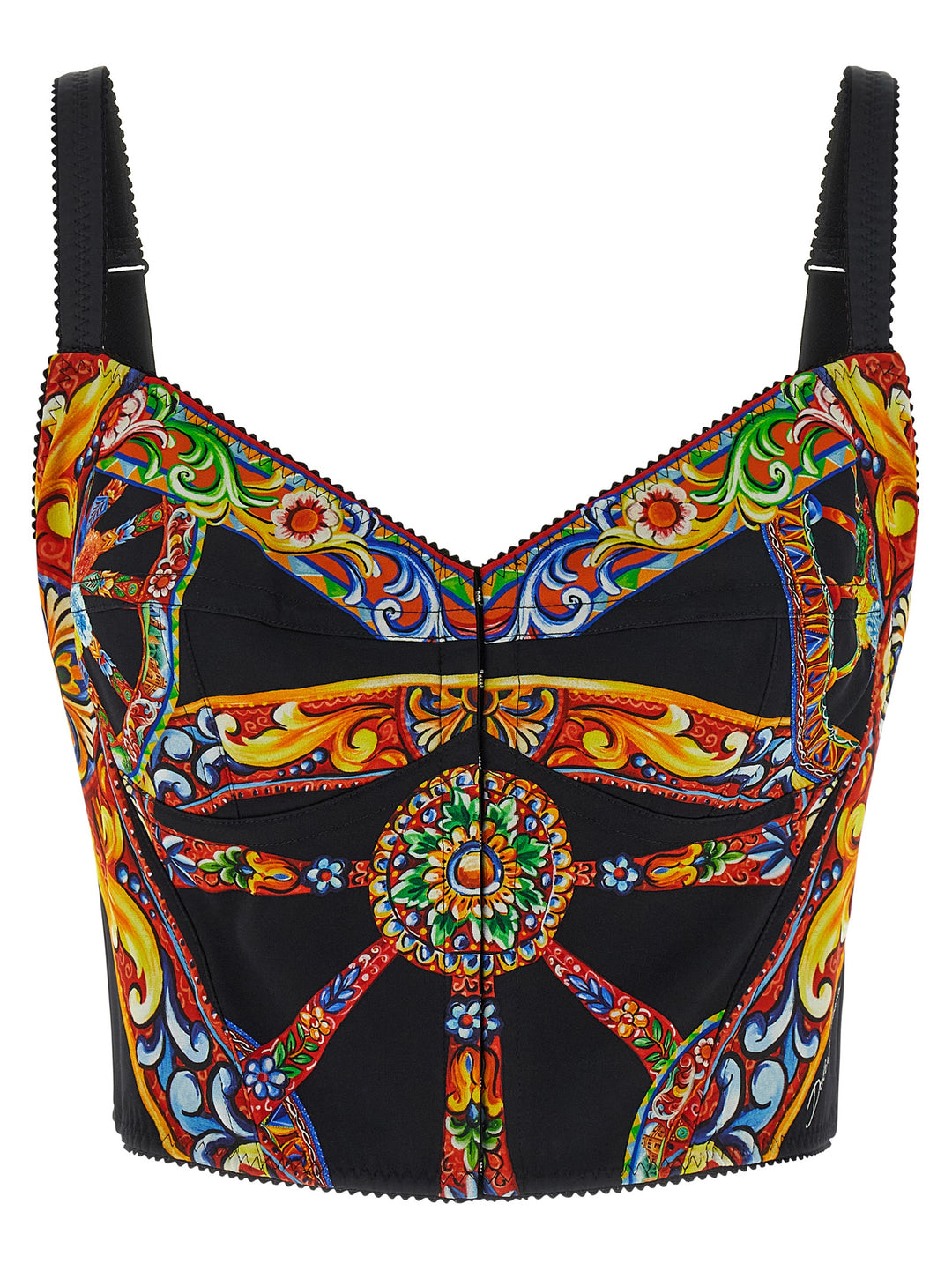 Dolce & Gabbana Carretto Top - Multicolor | c01a30158ccaa45129968afe03a3c5d4dcd45df5