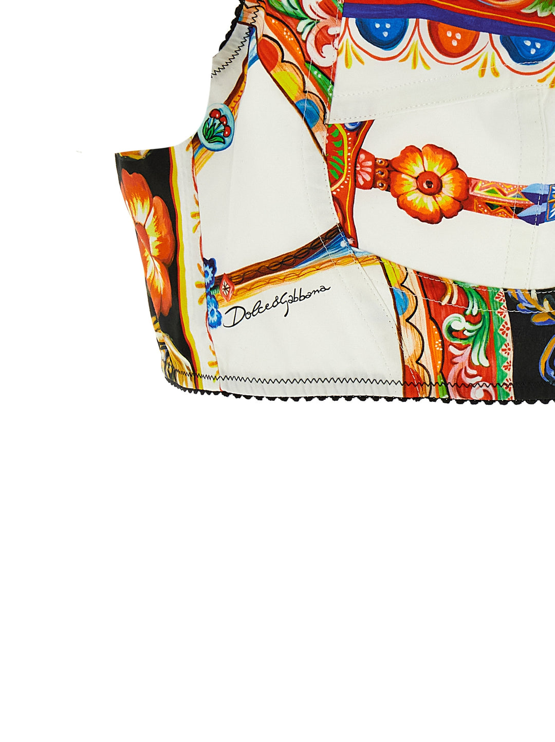 Dolce & Gabbana Carretto Top - Multicolor | 68b4436cea07a3f6c54c7ba58626ad387f2bbdcd