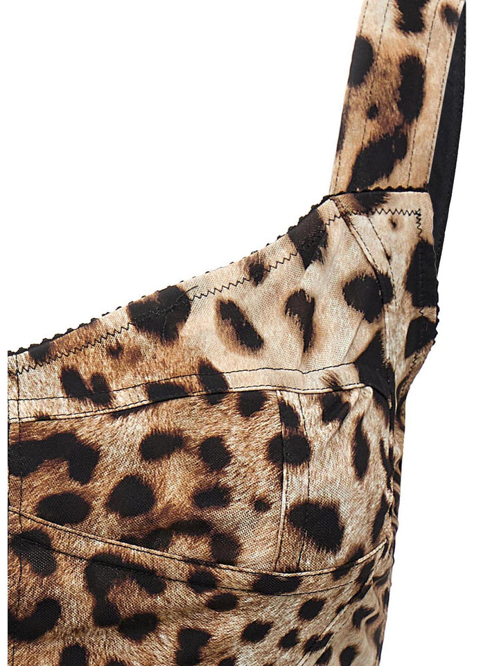 Dolce & Gabbana Leopardo Top - Multicolor | dac4f9dffcf0071a18b1fa1914bc2a4078fb0ee0