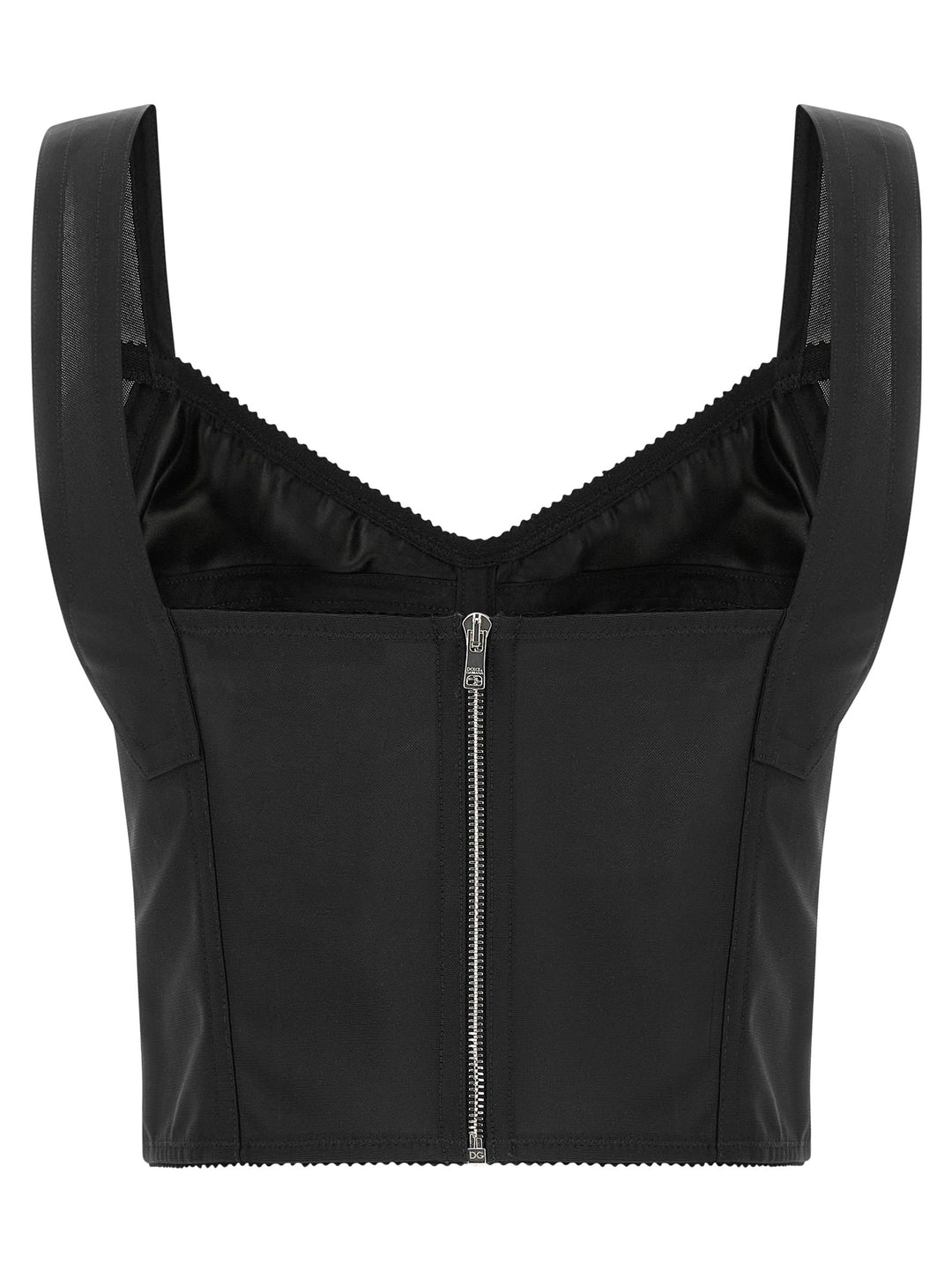 Dolce & Gabbana Corsetteria Top - Nero | ce7f82f4ec6a377d773bae5ea3c68d98463866c9