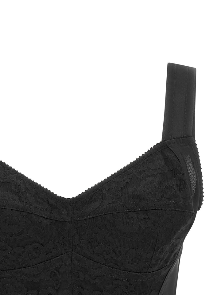 Dolce & Gabbana Corsetteria Top - Nero | f29670ab80c6e8d9778e855da51649b5b78eb21b