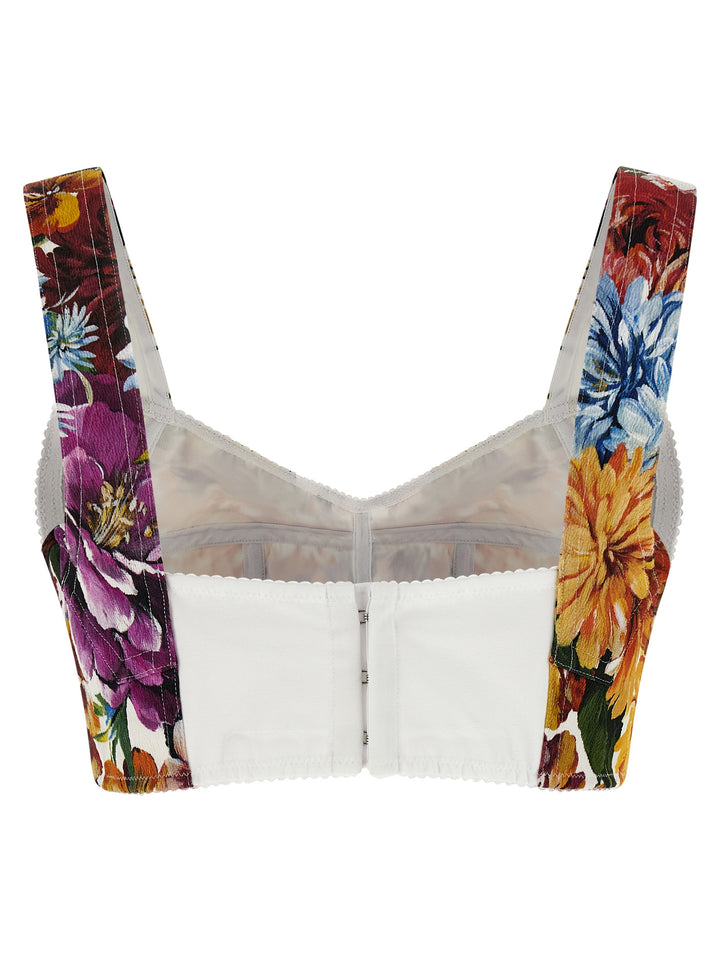 Dolce & Gabbana Print Top Top - Multicolor | 887491a8bdb725a9424dcbce7e89c1609662861f